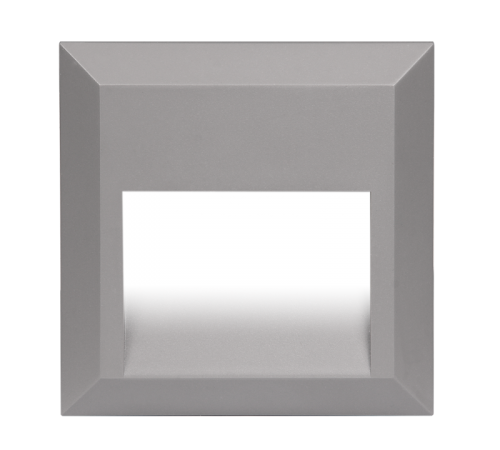 Светильник светодиодный архитектурный ДВУ PST/W S124124 2w 4000K GREY IP65 фасадный  5005587  Jazzway