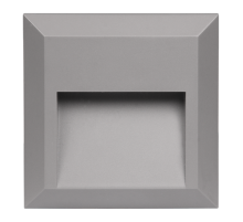 Светильник светодиодный архитектурный ДВУ PST/W S124124 2w 4000K GREY IP65 фасадный  5005587  Jazzway