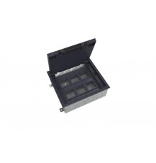 MultiDesk Люк на 12 модулей IP40 для бетонных полов с монтажной коробкой, тип MDK10  MDK10212  SE