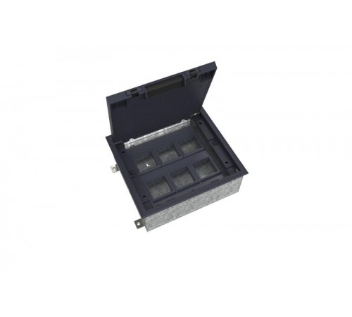 MultiDesk Люк на 12 модулей IP40 для бетонных полов с монтажной коробкой, тип MDK10  MDK10212  SE