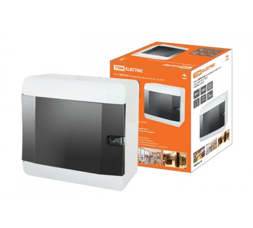 Бокс пластиковый навесной ЩРН-Пм-6 модулей IP41  SQ0901-0102  TDM