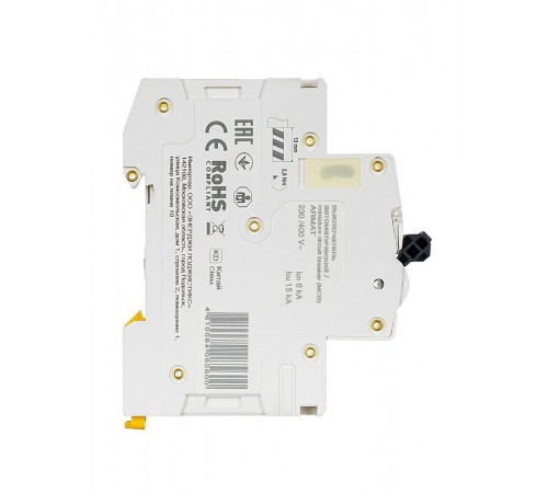 Выключатель автоматический однополюсный M06N 1P B 6А 6кА ARMAT  AR-M06N-1-B006  IEK