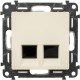 Valena LIFE DIY Сл.кость Розетка комп(RJ45) 2-ая 5 кат UTP  753541  Legrand