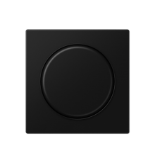 Накладка на роторные диммеры; термопласт; черный матовый A1540BFSWM Jung