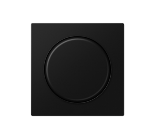 Накладка на роторные диммеры; термопласт; черный матовый A1540BFSWM Jung