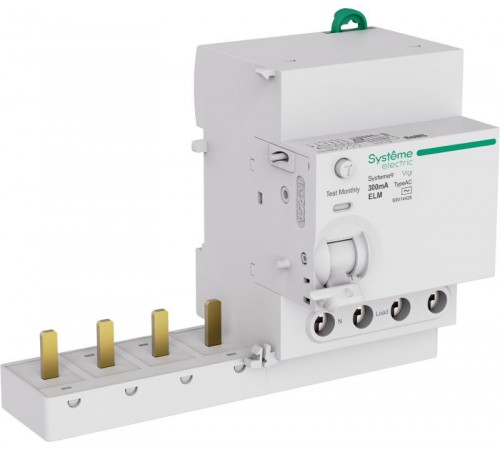 Systeme9 Блок диф. тока (БДТ) 25A 4P 300мА Тип-AC 400В  S9V14425  SE