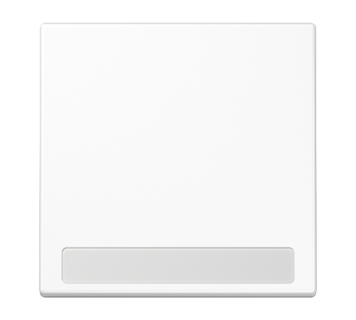 Клавиша для  выключателя с полем для надписи; белая  LS990NAWW  Jung