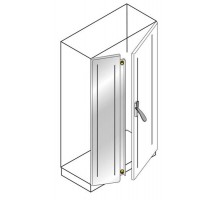 Дверь с перекрытием,нерж.ст.2000x600 ВхШ  ED2012SX  ABB