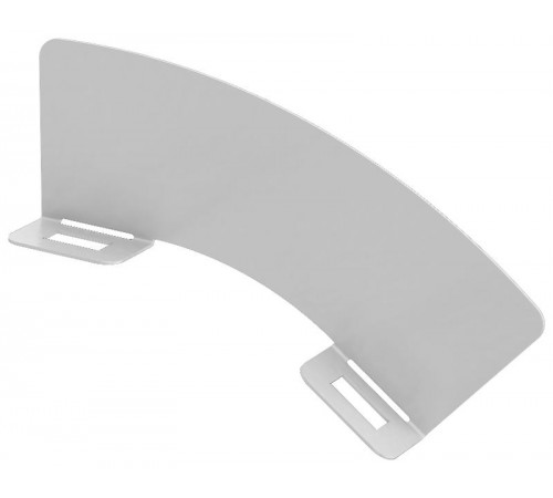 Перегородка разд. 50мм пов. верт. внеш. 45град RAL 9016  CRP40-0-45-050-9016  IEK