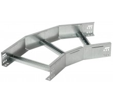 Поворот лестничный на 45 гр. 80х300 R300  LLK2P3-080-300  IEK