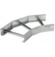 Поворот лестничный на 45 гр. 80х300 R300  LLK2P3-080-300  IEK