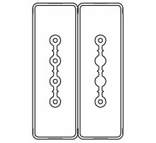 Секция прямая 2+2 точек отвода L=3000мм, Cu, 4P+2P, 25A  LTC25NSP41AA000  DKC