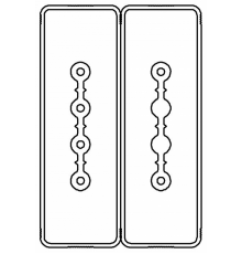 Секция прямая 1+1 точек отвода L=1000мм, Cu, 4P+2P, 40A  LTC40NSP44AA000  DKC