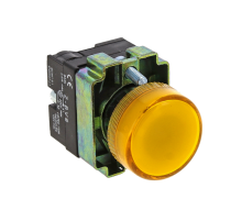 Лампа сигнальная BV65 желтая EKF 24В PROxima  xb2-bv65-24  EKF