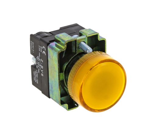 Лампа сигнальная BV65 желтая EKF PROxima  xb2-bv65  EKF