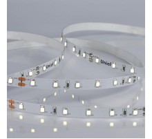 Лента светодиодная нейтральный свет 4000K ULS-2835-60LED/m-8mm-IP20-DC24V-6W/m-5M-W  UL-00002970  Uniel
