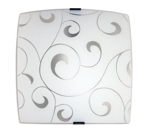 Светильник "Морокко" 300х300 НПБ 09-60-003 М83 матовый белый/кл.штамп металлик  1005205717  Элетех