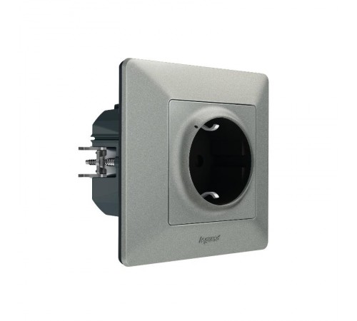 Розетка умная с/з Valena Life 16А 230В алюм. Netatmo  752394  Legrand