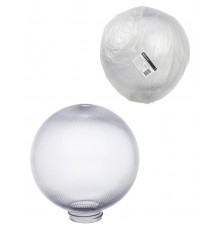Рассеиватель шар ПММА 250 мм прозрачный призма (резьба А 85)  SQ0321-0246  TDM