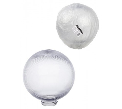 Рассеиватель шар ПММА 250 мм прозрачный призма (резьба А 85)  SQ0321-0246  TDM
