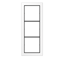 Рамка 3-кратная; белая FD983WW Jung