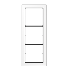 Рамка 3-кратная; белая FD983WW Jung