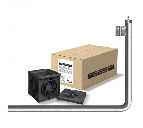 Комплект электролитического заземления 3 м горизонтальный INOX  PR08.32863  Промрукав