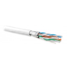 UFTP4-C6A-S23-IN-LSZH-WH-500 (500 м) Кабель витая пара U/FTP, кат. 6a (10GBE), 4 пары(23AWG),одножил. (solid), нг(A)-HF, белый  445110  Hyperline