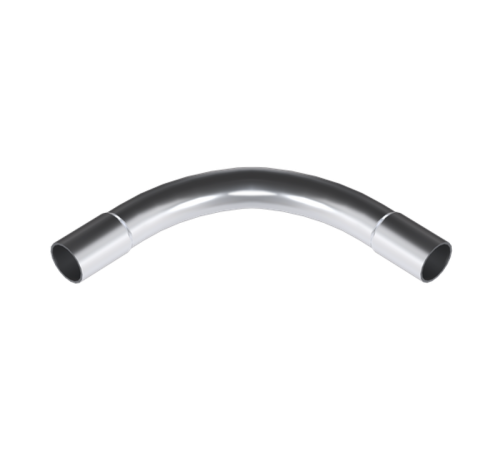 Поворот 90 градусов безрезьбовой алюминиевый d40 мм AL  pb-40-AL  EKF