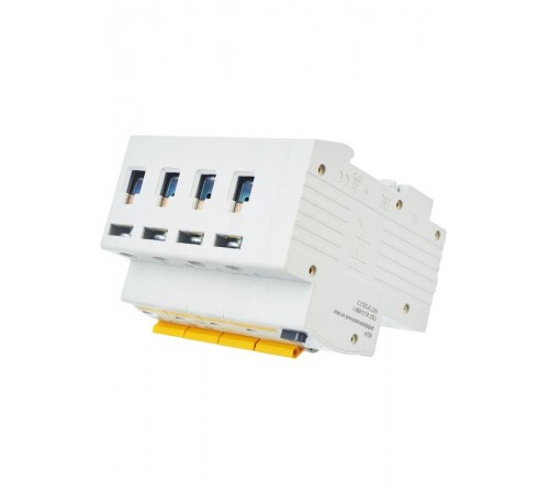 Выключатель автоматический дифференциального тока АД14 4п 16А C 30мА тип AC (5 мод)  MAD10-4-016-C-030  IEK