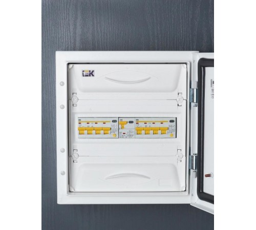 Выключатель автоматический дифференциального тока АД14 4п 16А C 30мА тип AC (5 мод)  MAD10-4-016-C-030  IEK