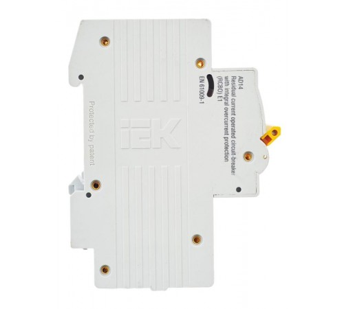 Выключатель автоматический дифференциального тока АД14 4п 16А C 30мА тип AC (5 мод)  MAD10-4-016-C-030  IEK