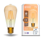 Лампа светодиодная филаментная Smart Home DIM E27 ST64 Golden 7 Вт 1/10/40  1290112  Gauss