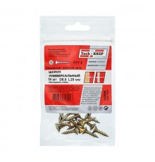 Саморез ШУж 5,0х20 пот. гол. (16 шт) - пакет ( 0,03 кг)  102506  Tech-KREP