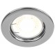 Светильник точечный встраиваемый под лампу ST1 50Вт MR16 хром штампованный  C0043799  ЭРА