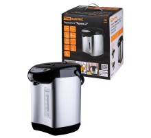 Термопот "Термо 2", металл, 2 л, 2 способа подачи воды, 750 Вт, стальной,  SQ4002-0002  TDM