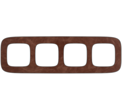 Valena ALLURE Кожа Рамка 4-ая  754454  Legrand