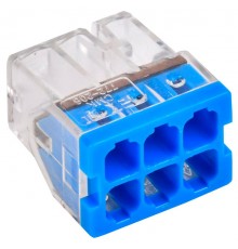 Строительно-монтажная клемма СМК 772-206 (4шт/упак) IEK  UKZ30-206-004  IEK 