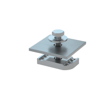 Прижим лестничного лотка к страт-профилю HD  STPR HD  КМ-профиль