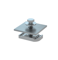 Прижим лестничного лотка к страт-профилю HD  STPR HD  КМ-профиль