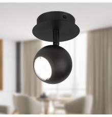 Светильник настенно-потолочный спот OL36 BK MR16 GU10 IP20 черный  Б0056368  ЭРА