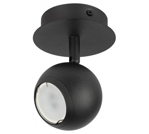 Светильник настенно-потолочный спот OL36 BK MR16 GU10 IP20 черный  Б0056368  ЭРА