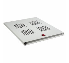 Модуль вентиляторный потолочный с 4-мя вентиляторами, без термостата, для шкафов серии Standart с глубиной 800мм  04-2601  REXANT