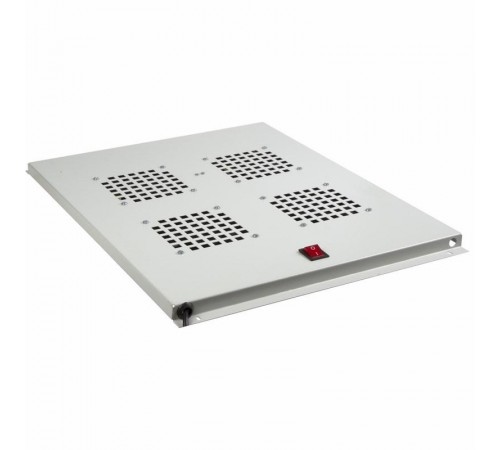 Модуль вентиляторный потолочный с 4-мя вентиляторами, без термостата, для шкафов серии Standart с глубиной 800мм  04-2601  REXANT