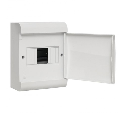 Щит распределительный навесной ЩРН-П-6 "SlimBox" белая дверца IP41 PROxima  sb-n-6w  EKF