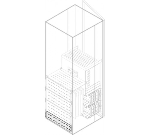 Перегородка верт.задн. H=100мм W=600мм  1STQ001999B0000  ABB