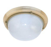 Светильник "Терма 1101" Круг большой НББ 03-100-009 IP65 матовый/корпус дер. липа  1005501026  Элетех