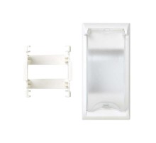 Simon CIMA 500 Плата с крышкой для монтажа автомат. выключателя в колонны, башни, боксы 500CIMA, белый  50000074-030  Simon