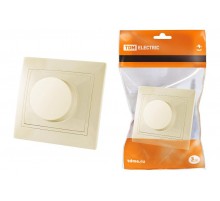 Светорегулятор поворотный RL 600 Вт сл. кость "Таймыр"  SQ1814-0124  TDM