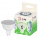 Лампа светодиодная  GREEN LINE LED MR16-6W-865-GU5.3 GL GU5.3 6 Вт софит холодный свет  Б0067080  ЭРА